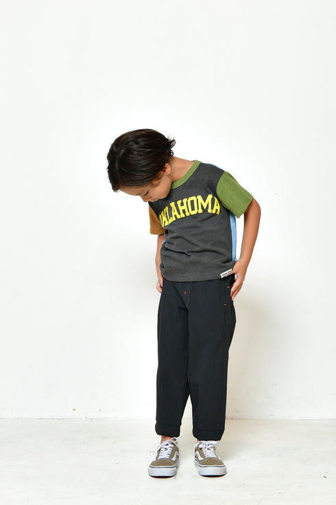 【オフィシャルチーム】スラブ天竺カレッジロゴTシャツ|S~L|1125220M